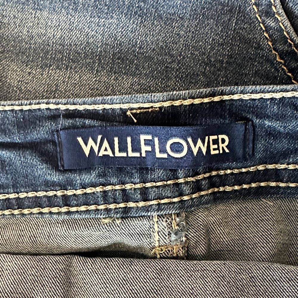 Wallflower Light Blue Women's Denim Overalls - Picture 6 of 6